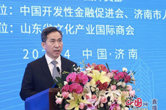 商务部党组成员、部长助理任鸿斌发言