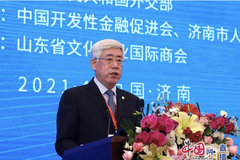 中国国际经济交流中心副理事长、原湖南省委常委韩永文发言