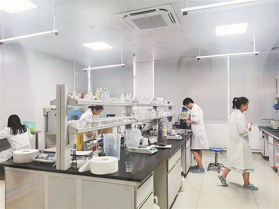 维琪医药研发人员在工作中。受访者供图