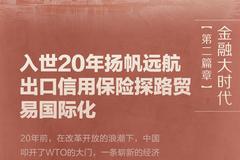 "入世"大盘点③：20年扬帆远航，出口信用保险探路贸易国际化