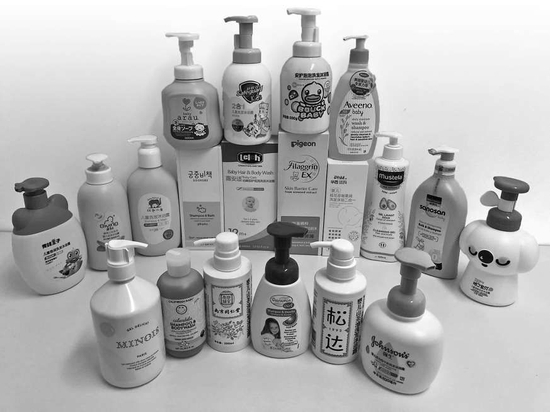  图一：本次比较试验所购样品。