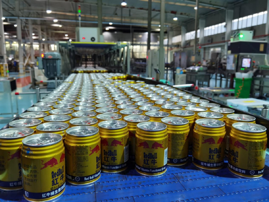 中国红牛湖北生产基地车间