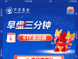 【早盘三分钟】6月8日华宝基金ETF早知道