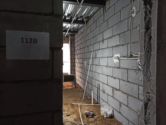 施工现场&nbsp;每经记者 赵西岭&nbsp;摄