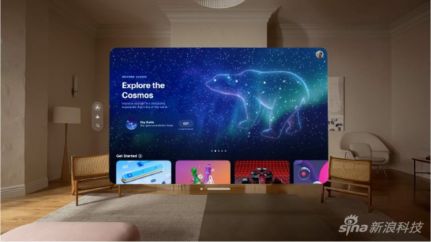 Vision Pro搭载visionOS