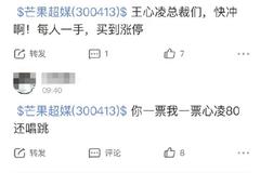 王心凌翻红全面屠榜 “概念股”芒果超媒盘中涨超4%