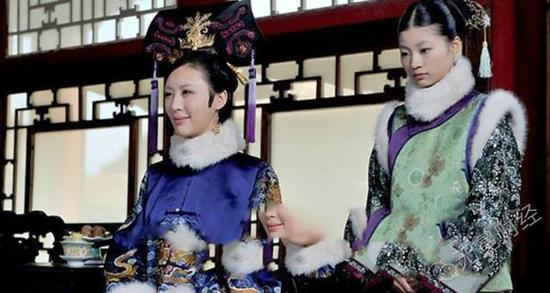 ▲2012年，田朴珺在《后宫•甄嬛传》客串出演。