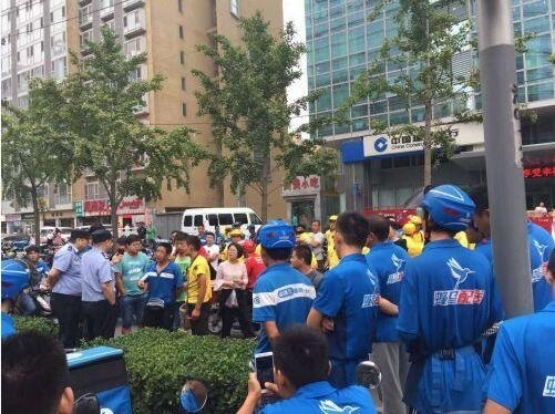 饿了么美团再传聚众斗殴