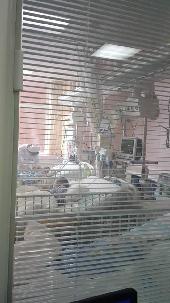 湘雅医院儿科监护室。
