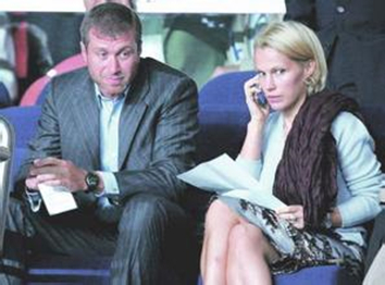 罗曼-阿布拉莫维奇和伊莲娜