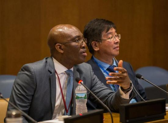 加纳常驻联合国副代表PhilbertJohnson