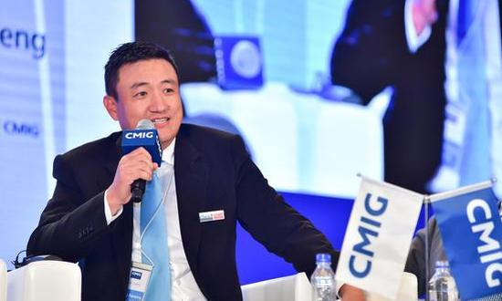 图为：正大集团副董事长杨小平