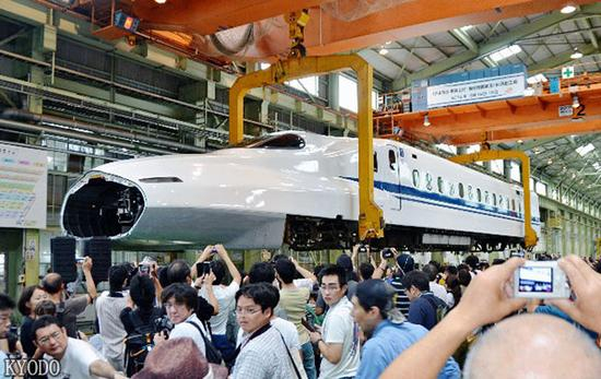 日本“新干线”车辆工厂