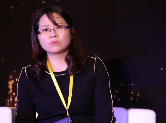 图为：慧保天下创始人 胡琼