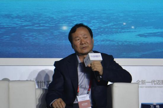 图为新华人寿保险股份有限公司董事长万峰。（资料图片）