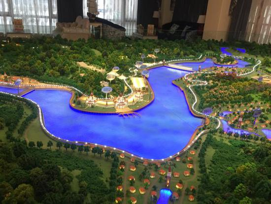 项目规划一期6800亩，公司目前已经拿的土地仅有153亩。 澎湃新闻记者 陶宁宁摄