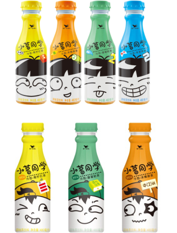 升级前与升级后的小茗同学包装。 &nbsp;资料图