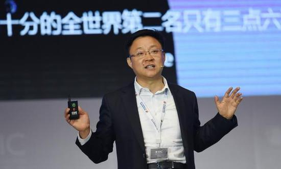 　科大讯飞董事长刘庆峰 视觉中国 资料图