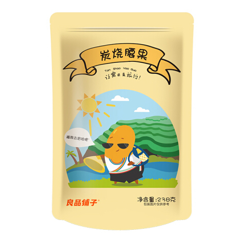 ▲良品铺子 炭烧腰果