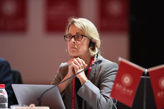 IFF学术委员、太平洋养老金协会（PPI）前CEO玛莎·万德博格。（摄影 崔楠）