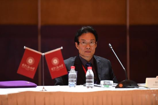 香港大学中国发展国际研究中心主任赵晓斌。（摄影 崔楠）