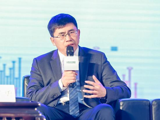 图为遨博（北京）智能科技有限公司董事长魏洪兴（赵龙 摄）