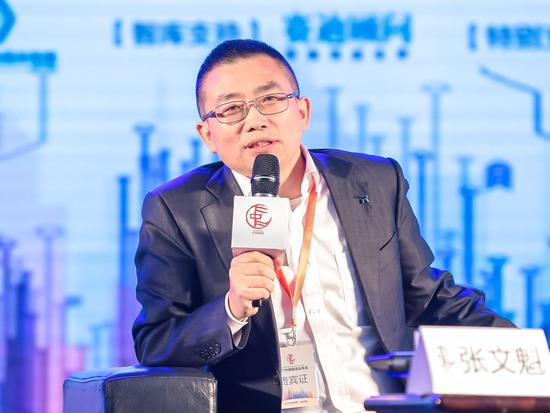 图为老板电器副总裁何亚东（赵龙 摄）