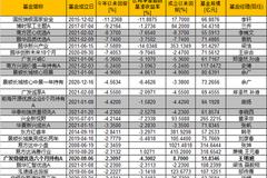 50亿以上偏股基金业绩黑榜：王宗合管理的鹏华创新未来18个月上半年亏7.4% 跑输基准收益