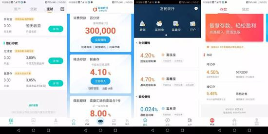 （12月17日网商银行、百信银行、富民银行、亿联银行定价）