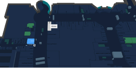 图：华为、名创优品在Dubai Mall的位置； 资料来源：Dubai Mall，申万宏源研究