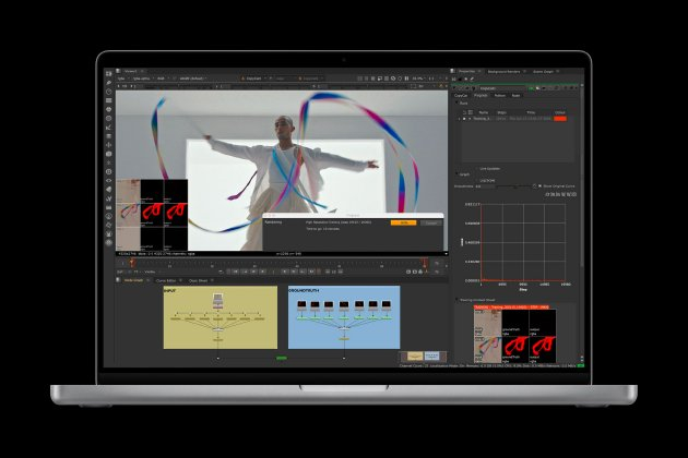 新款MacBook Pro性能展示