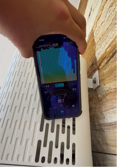 （澳大利亚用户现场实测噪音水平）