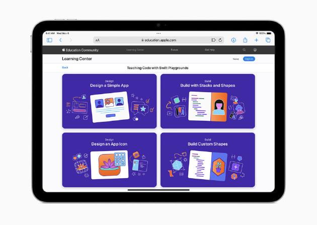 Swift Playgrounds 的“人人能编程”项目可与任意课题相结合,进一步简化编程、App设计和App开发的教学体验