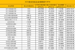 2021债券型基金黑榜：民生加银刘昊三产品包揽前三，最高跌近25%