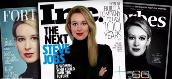 有一本杂志甚至直接将伊丽莎白称为‘下一个乔布斯’&nbsp;&nbsp;图/网络