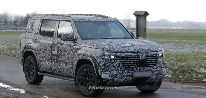 全新三菱帕杰罗路试谍照曝光