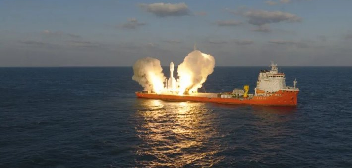 全球首次！海上发射成功