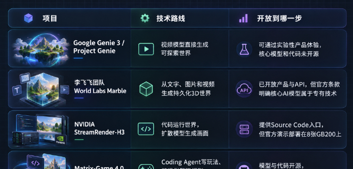 全球首款 ！中国团队把游戏世界模型塞进一张5090，还开源了