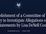 白宫宣布成立委员会 调查美联储官员库克涉嫌发表虚假陈述的指控