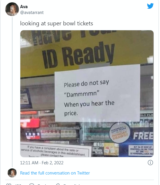 “请不要在听到票价后骂街”