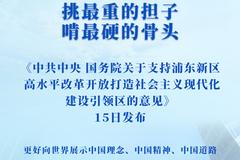 中共中央、国务院发布关于支持浦东新区高水平改革开放，打造社会主义现代化建设引领区的意见(全文)