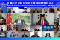 李克强出席世界经济论坛全球企业家特别对话会