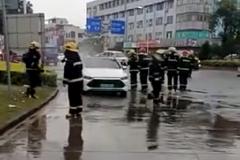 广东中山一辆秦PLUS发生起火事故，比亚迪回应称：电池未发生燃烧，原因待进一步调查