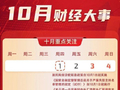 10月财经大事件，一图速览
