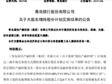 青岛银行：大股东国信产融控股增持计划实施完毕