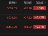 快讯：恒指高开0.31% 科指涨0.53% 科网股活跃 锂电池股高开 胜宏科技首日高开逾57%