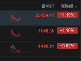 港股午评：恒指涨1.19% 科指涨0.62% 科网股、黄金股普涨 芯片股下挫 猪肉概念股爆发