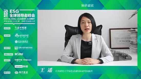 央财王遥：让企业充分理解ESG践行与经济发展的紧密关联，强化企业风险研究和转型意识