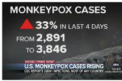 美国病例猛增33%，猴痘概念午后再度"起飞"！机构：这些医药股或迎机遇