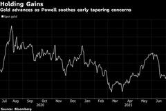 黄金触及四周高位 美联储鲍威尔讲话缓解了对减码刺激的担忧
